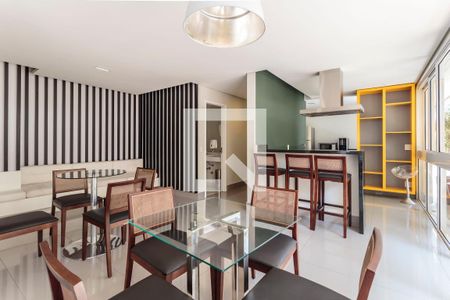 Studio para alugar com 40m², 1 quarto e 1 vaga Studio para alugar com 40m², 1 quarto e 1 vagaÁrea comum - Salão de festas