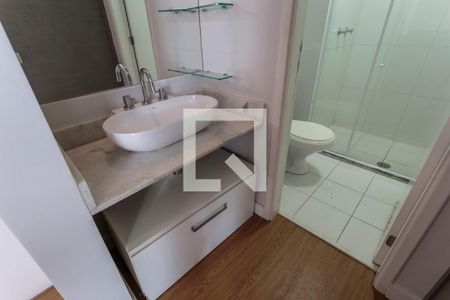 Studio para alugar com 40m², 1 quarto e 1 vaga Studio para alugar com 40m², 1 quarto e 1 vagaBanheiro