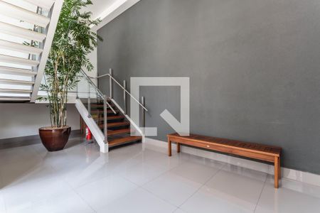 Studio para alugar com 40m², 1 quarto e 1 vaga Studio para alugar com 40m², 1 quarto e 1 vagaHall de entrada