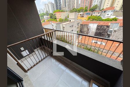 Sacada de kitnet/studio para alugar com 1 quarto, 25m² em Perdizes, São Paulo