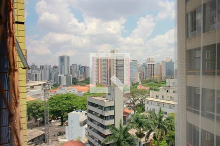 Vista da Suite de apartamento à venda com 2 quartos, 85m² em Santa Efigênia, Belo Horizonte