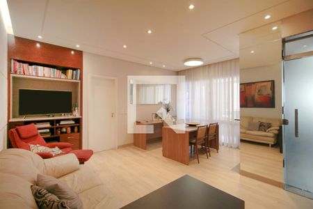 Sala de apartamento à venda com 2 quartos, 85m² em Santa Efigênia, Belo Horizonte