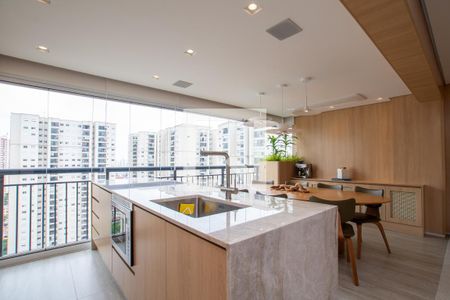 Cozinha de apartamento à venda com 3 quartos, 154m² em Jardim Flor da Montanha, Guarulhos