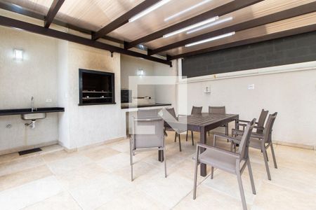 Área comum - Churrasqueira de apartamento para alugar com 1 quarto, 35m² em Centro, Curitiba