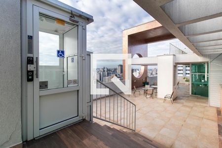 Área externa de apartamento para alugar com 1 quarto, 35m² em Centro, Curitiba