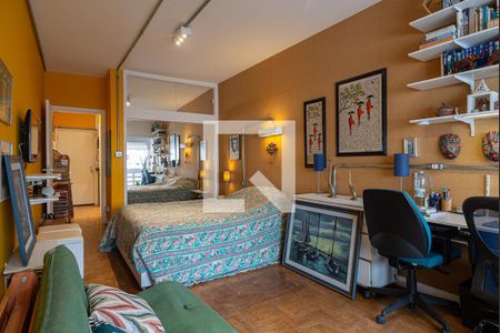 Sala/Quarto de kitnet/studio para alugar com 1 quarto, 39m² em Consolação, São Paulo