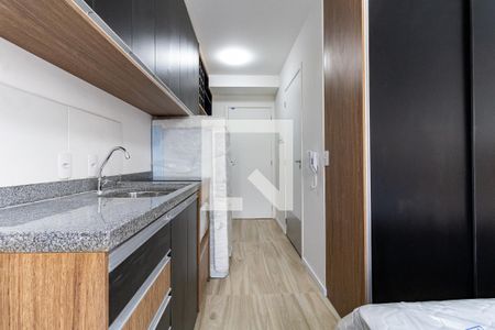 Cozinha de apartamento à venda com 1 quarto, 23m² em Vila Moraes, São Paulo