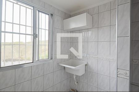 Área de Serviço de apartamento à venda com 2 quartos, 55m² em Jardim Alvorada, Santo André