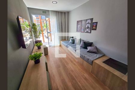 Apartamento para alugar com 32m², 1 quarto e sem vaga Área comum - Sala de Jogos e Mercadinho