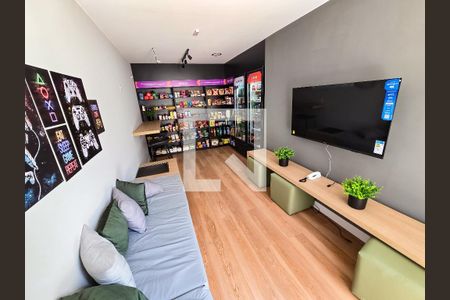 Apartamento para alugar com 32m², 1 quarto e sem vaga Área comum - Sala de Jogos e Mercadinho