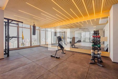 Studio para alugar com 27m², 1 quarto e sem vagaAcademia
