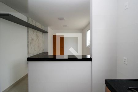 Cozinha de apartamento à venda com 1 quarto, 37m² em Anchieta, Belo Horizonte