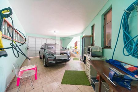 Garagem de casa à venda com 5 quartos, 285m² em Vila Curuçá, Santo André