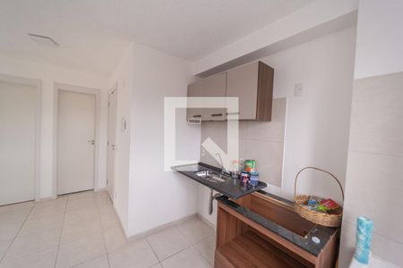 Cozinha e Área de Serviço de apartamento para alugar com 2 quartos, 34m² em Jardim América da Penha, São Paulo