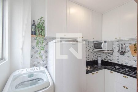 Cozinha e Área de Serviço de apartamento para alugar com 1 quarto, 33m² em Centro, Curitiba