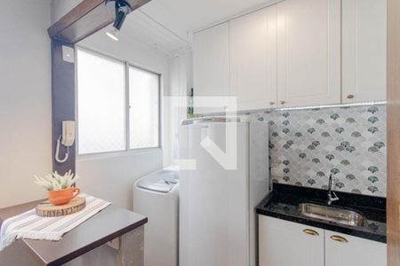 Apartamento para alugar com 33m², 1 quarto e sem vagaCozinha e Área de Serviço