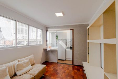 Sala de apartamento para alugar com 1 quarto, 33m² em Centro, Curitiba