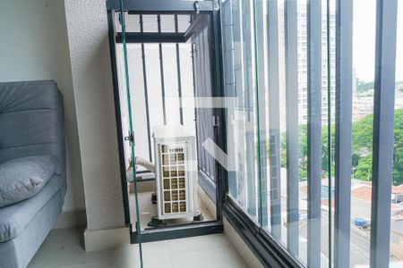 Varanda Sala de kitnet/studio à venda com 1 quarto, 34m² em Vila Mafra, São Paulo