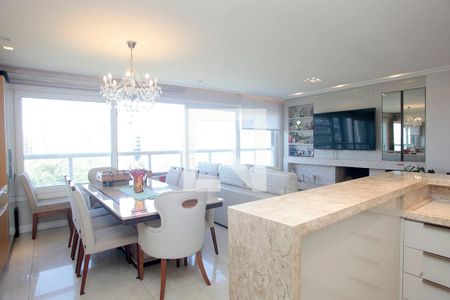 Sala de apartamento à venda com 3 quartos, 137m² em Rio Branco, Porto Alegre