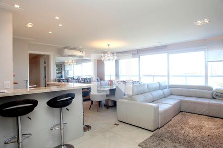 Sala de apartamento à venda com 3 quartos, 137m² em Rio Branco, Porto Alegre