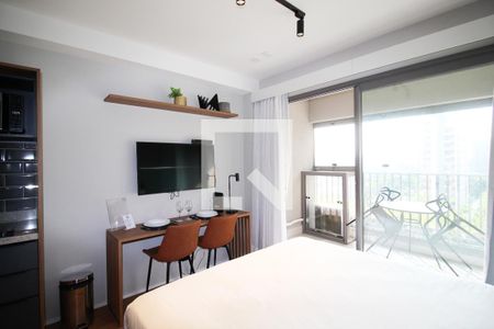 Studio de kitnet/studio para alugar com 1 quarto, 30m² em Indianópolis, São Paulo