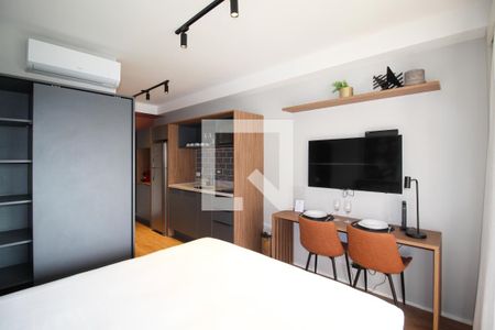 Studio de kitnet/studio para alugar com 1 quarto, 30m² em Indianópolis, São Paulo
