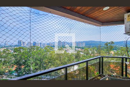 Sacada da Suíte 1 de apartamento à venda com 3 quartos, 130m² em Alphaville, Barueri