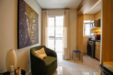 Sala de apartamento à venda com 1 quarto, 32m² em Jardim Paulista, São Paulo