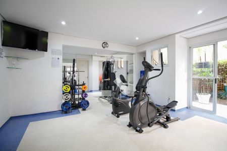 Apartamento à venda com 32m², 1 quarto e 1 vaga Apartamento à venda com 32m², 1 quarto e 1 vagaÁrea Comum - Academia