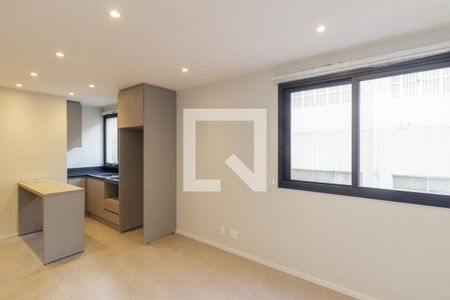 Sala de apartamento à venda com 1 quarto, 46m² em Santa Cecilia, São Paulo