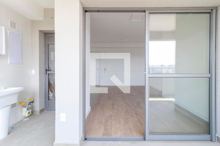 Sala - Varanda de apartamento para alugar com 1 quarto, 69m² em Brooklin, São Paulo