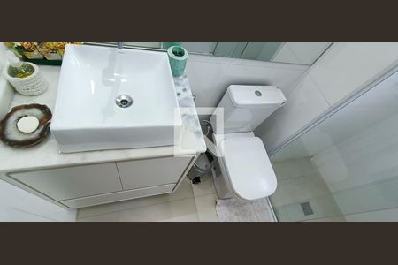 Banheiro da Suíte de apartamento à venda com 2 quartos, 92m² em Jardim Vazani, São Paulo