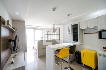 Sala de apartamento à venda com 1 quarto, 35m² em Vila Gomes Cardim, São Paulo