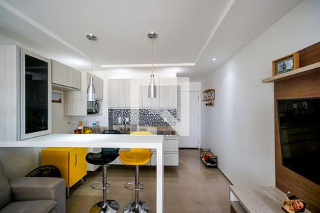 Sala de apartamento à venda com 1 quarto, 35m² em Vila Gomes Cardim, São Paulo