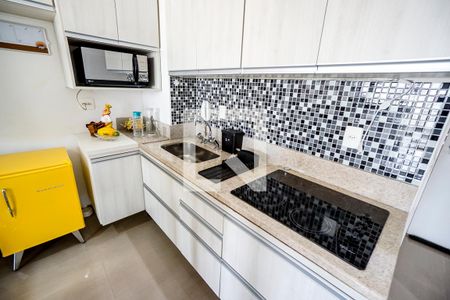 Apartamento à venda com 35m², 1 quarto e 1 vagaPia e cooktop