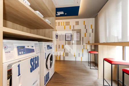 Studio para alugar com 28m², 1 quarto e sem vaga Studio para alugar com 28m², 1 quarto e sem vagaLavanderia