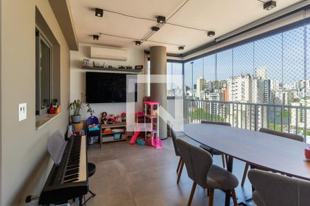 Varanda da Sala de apartamento à venda com 3 quartos, 93m² em Barra Funda, São Paulo
