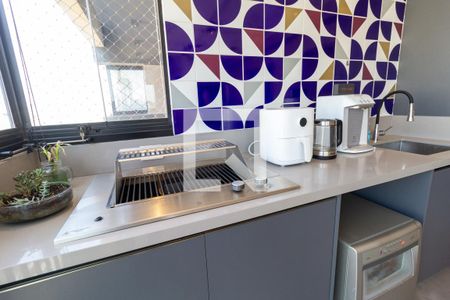 Varanda da Sala - Churrasqueira de apartamento à venda com 3 quartos, 93m² em Barra Funda, São Paulo