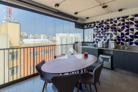Varanda da Sala de apartamento à venda com 3 quartos, 93m² em Barra Funda, São Paulo