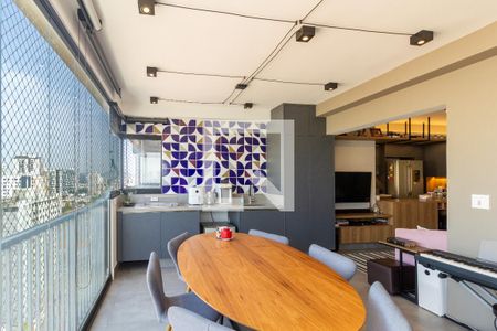 Varanda da Sala de apartamento à venda com 3 quartos, 93m² em Barra Funda, São Paulo