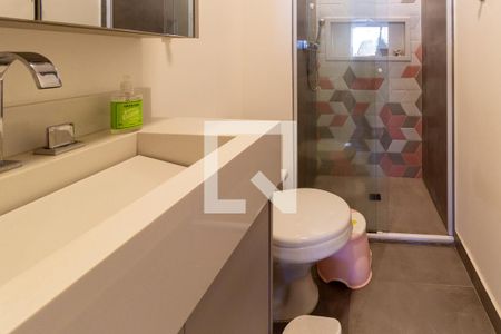 Apartamento à venda com 93m², 3 quartos e 2 vagasBanheiro do Corredor