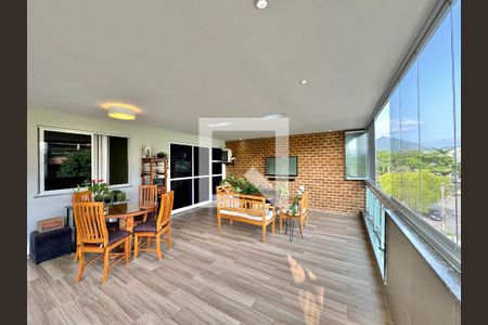 Varanda de apartamento à venda com 3 quartos, 140m² em Recreio dos Bandeirantes, Rio de Janeiro