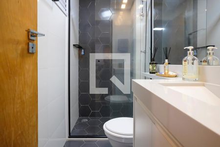 Apartamento para alugar com 54m², 1 quarto e 2 vagasBanheiro da suíte