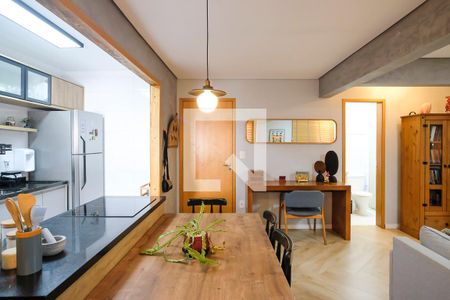 Apartamento para alugar com 54m², 1 quarto e 2 vagasSala