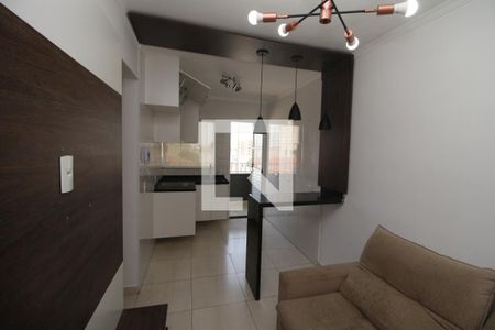 Sala de TV de apartamento para alugar com 2 quartos, 42m² em Chácara Seis de Outubro, São Paulo