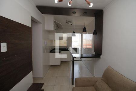 Sala de TV de apartamento para alugar com 2 quartos, 42m² em Chácara Seis de Outubro, São Paulo