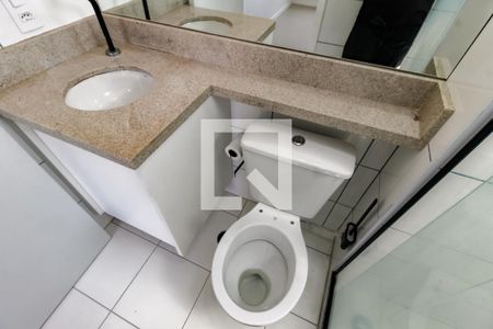 Apartamento para alugar com 24m², 1 quarto e sem vagaBanheiro da Suíte