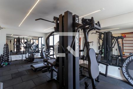 Apartamento à venda com 72m², 1 quarto e 2 vagas Apartamento à venda com 72m², 1 quarto e 2 vagasÁrea comum - Academia