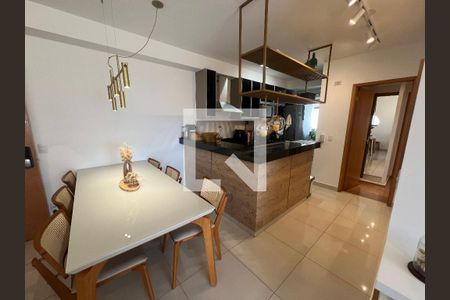 Sala  de apartamento à venda com 3 quartos, 86m² em Vila da Serra, Nova Lima