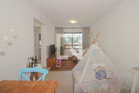 Sala de apartamento à venda com 2 quartos, 62m² em Jardim do Salso, Porto Alegre